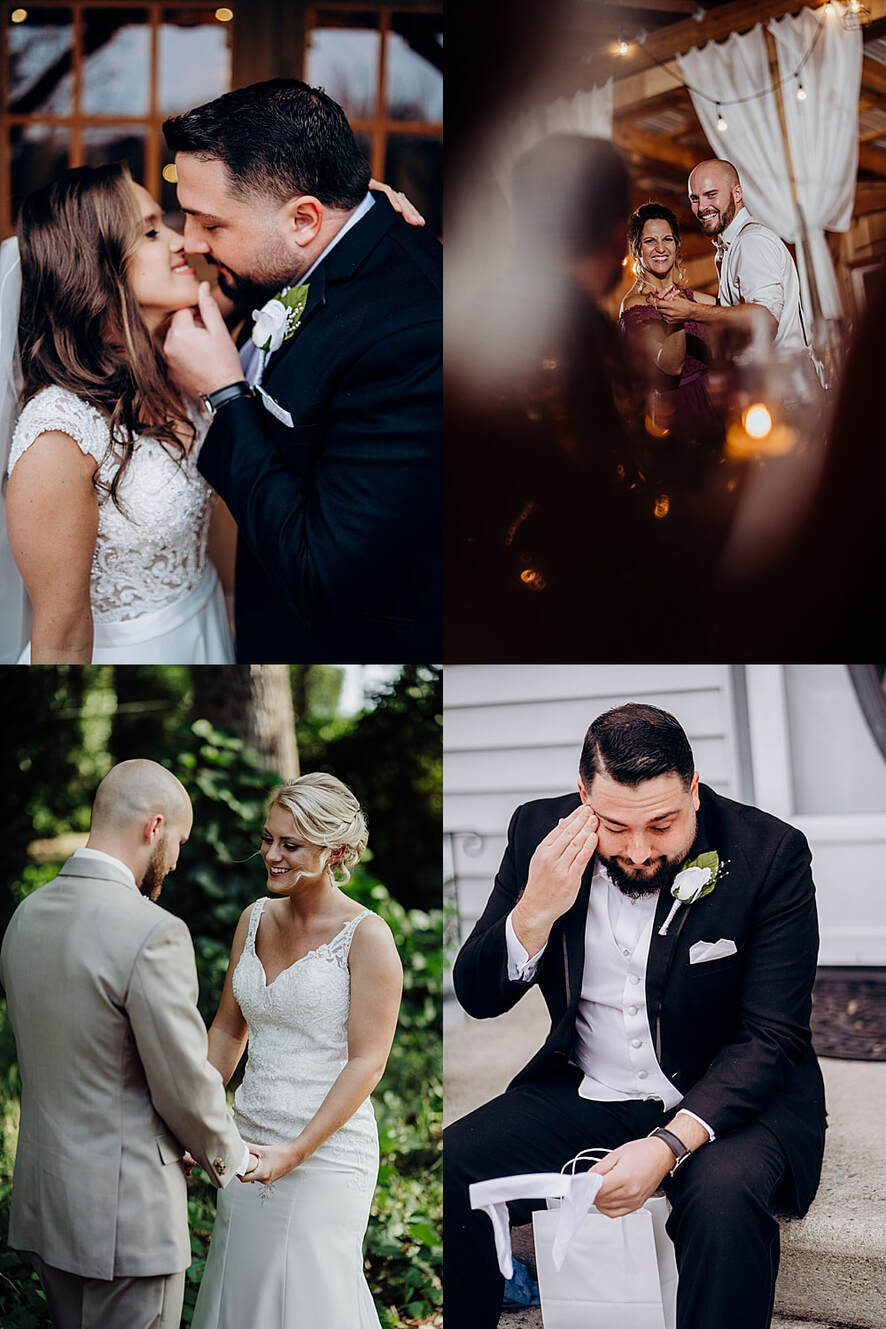 Intimate weddings emotional photos at NJ wedding venues